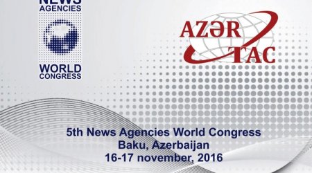 İlham Əliyev Dünya Xəbər Agentliklərinin V Konqresinin açılışında