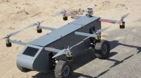 Появился летающий дрон-внедорожник - ВИДЕО