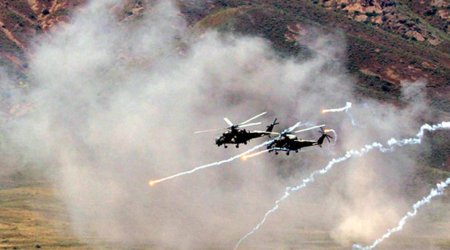 Azerbaijani army holds live-fire exercises