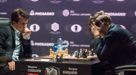 Dünya şahmat tacı uğrunda görüşdə yenə qalib müəyyənləşmədi