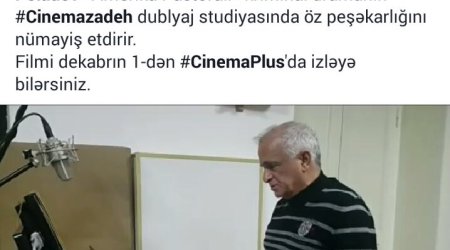 Məşhur simaların iştirakı ilə Hollivud filmi Azərbaycan dilinə dublyaj olundu