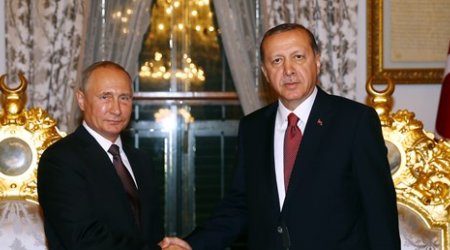 Ərdoğan və Putin telefonda Suriyanı müzakirə etdi