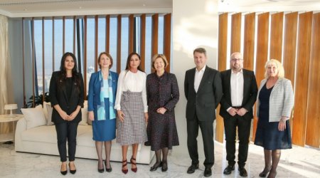 Mehriban Aliyeva meets with British Prime Ministerial Trade Envoy