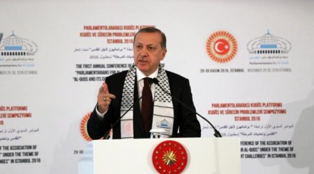 Ərdoğandan İsrailə xəbərdarlıq: “Sülh üçün tək yol...”