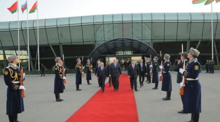 Lukaşenkonun Azərbaycana səfəri başa çatdı