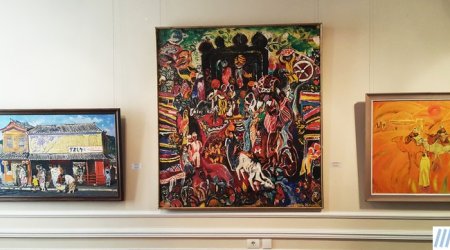 Yaradıcı qadınların əl işləri sərgisi - FOTOLAR