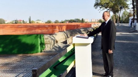 Ağdamda Muğam Mərkəzinin təməli qoyuldu