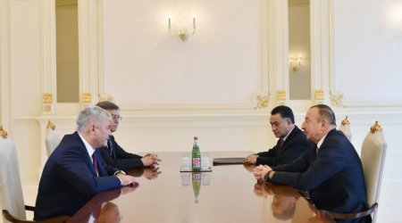 İlham Əliyev Rusiya DİN rəhbərini qəbul edib - YENİLƏNİB