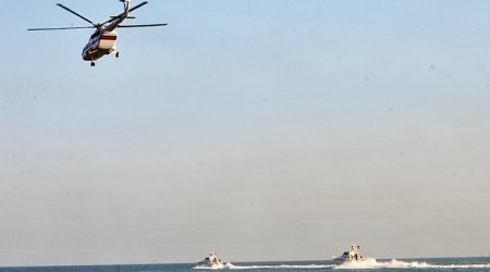 Search for oilmen missing in Caspian Sea continues