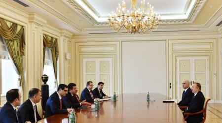 İlham Əliyev türkiyəli naziri qəbul edib - YENİLƏNİB