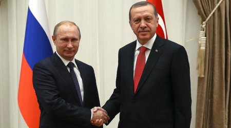 Ərdoğan və Putin arasında telefon danışığı