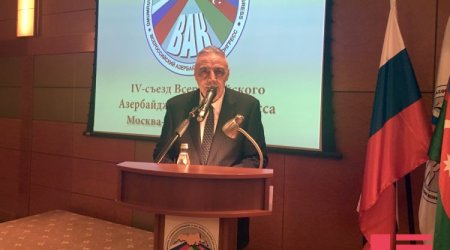 Ümumrusiya Azərbaycan Konqresinin yeni prezidenti seçildi