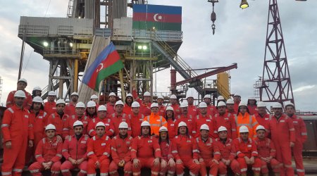 SOCAR commissions highly productive well in Caspian Sea - PHOTO