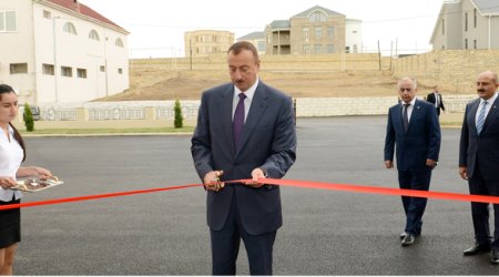 İlham Əliyev əlillər üçün sosial reabilitasiya mərkəzlərinin açılışında