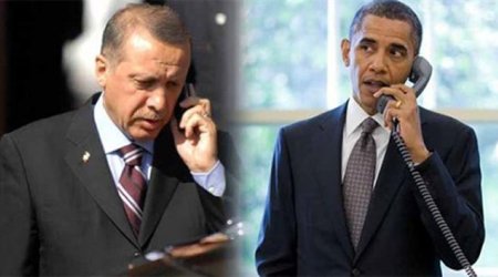 Ərdoğan və Obama arasında telefon danışığı olub