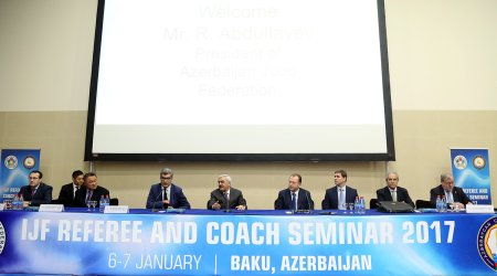 Bakıda cüdo üzrə beynəlxalq seminar başlayıb