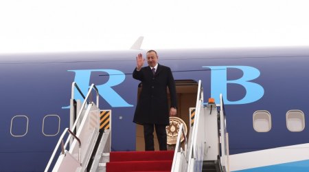 İlham Əliyevin Naxçıvana səfəri başa çatdı