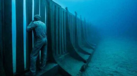 Появился музей подводных скульптур - ВИДЕО