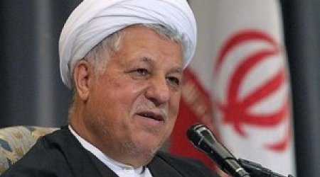 Memorial book for late Hashemi Rafsanjani in Baku