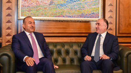 Elmar Məmmədyarovdan türkiyəli həmkarına təbrik məktubu