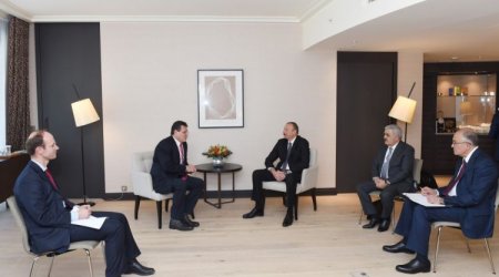İlham Əliyev Avropa Komissiyasının vitse-prezidenti ilə görüşdü 