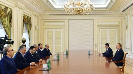 İlham Əliyev İranın Qərbi Azərbaycan vilayətinin valisini qəbul edib - YENİLƏNİB