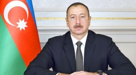 President Ilham Aliyev awards group of young people