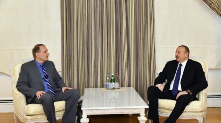 Azərbaycan prezidenti AŞPA məruzəçisini qəbul edib