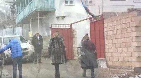 Şəhidin evindən görüntülər - VİDEO