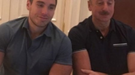 Племянник Ильхама Алиева поднял 170 килограммов - ВИДЕО