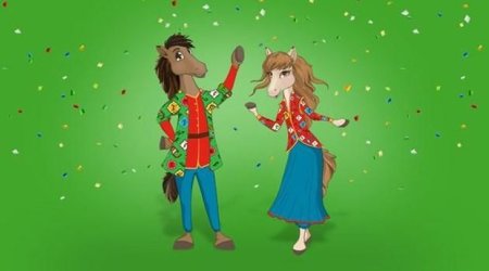 Маскоты IV Исламских игр солидарности