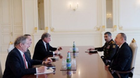 Prezident  ABŞ-ın Baş Qərargah Rəisləri Komitəsinin sədrini qəbul edib