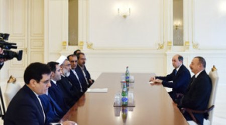 Prezident İlham Əliyev İranın ədliyyə nazirini qəbul edib