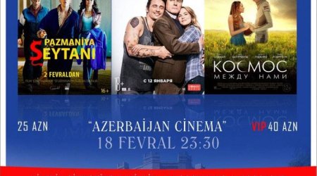 “CinemaPlus Azerbaijan” kinoteatrında “Kino gecəsi”-VIDEO