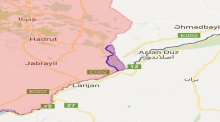 Azərbaycanın aprel döyüşlərində azad etdiyi ərazilərin yeni XƏRİTƏSİ 