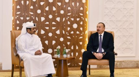 İlham Əliyev vacib görüşlər keçirir