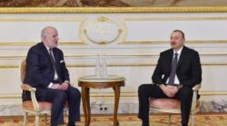  İlham Əliyev Fransada rəsmi səfərdədir - FOTOLAR