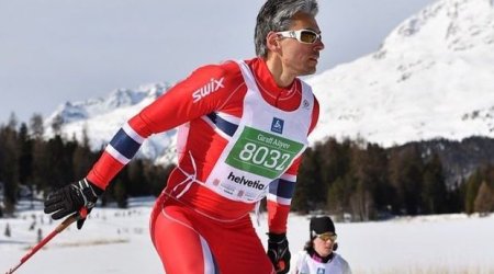 Prezidentin bacısı oğlu xizək yarışında – FOTOLAR