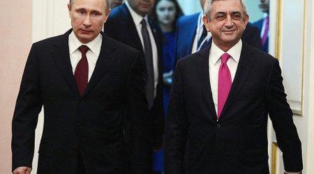 Moskvada Putin və Sarkisyanın görüşü baş tutub