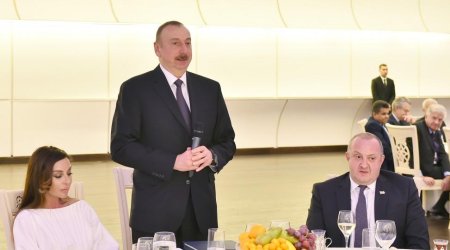 Prezident İlham Əliyev: Azərbaycan üçün Heydər Əliyev xalqımızı baş verə biləcək bir çox faciəvi hadisələrdən xilas etmiş bir liderdir