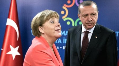 Merkel Ərdoğana cavab verdi