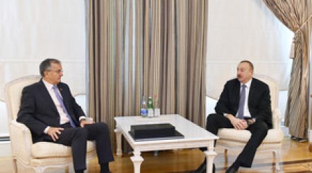 Prezident İlham Əliyev Serbiyanın Azərbaycandakı səfirini qəbul edib