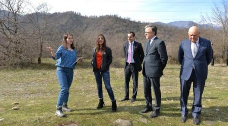 Leyla Əliyeva Şahdağda