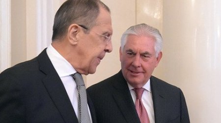 Tillerson və Lavrovun Putinlə görüşü bitdi