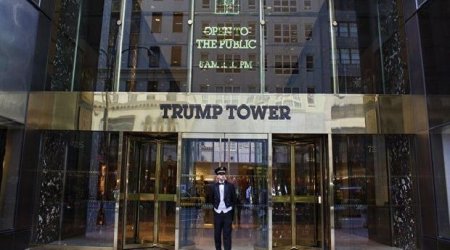 Nyu-Yorkda “Trump Tower”in binasında 25 etirazçı saxlanılıb