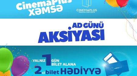 “CinemaPlus Xəmsə” – 1 il!