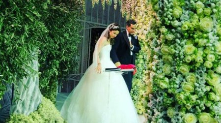 Cahangir Əsgərovun qızı ingilisə ərə getdi - FOTOLAR