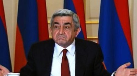 Sarkisyan yenidən biabırçı durumda