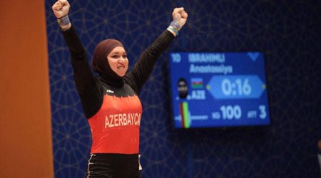 Bakı-2017: 5 rekord yeniləyən ağır atletimiz çempion oldu