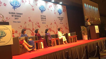 Qənirə Paşayeva Yaponiyada Ümumdünya Qadın Sammitində iştirak edib - FOTOLAR
